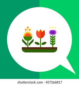 Flower bed icon
