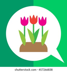 Flower bed icon