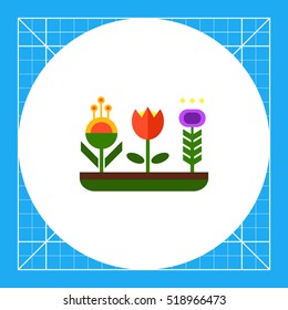 Flower bed icon