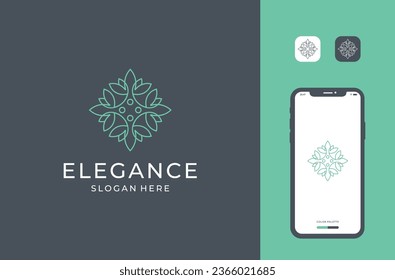flower bee logo design inspiration