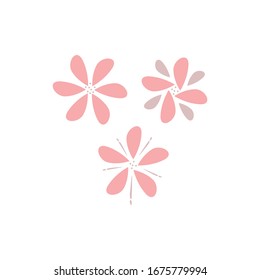 flower blooming logo icon vector