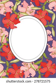 Flower blossom. Abstract flower background with place for your text.