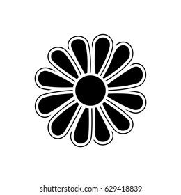 Flower blossom flat icon