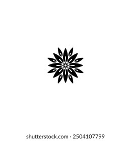 flower blossom vector, flower logo vector