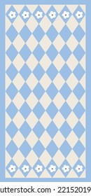 Flower blue and white Patterns, Flower seamless blue Backgrounds, Flower Love Vector Illustration, Heart wallpaper love romance and wedding symbols.