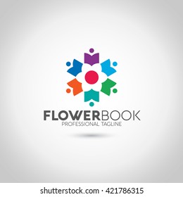 Flower Book Logo