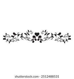 Flower Border Illustration - 01