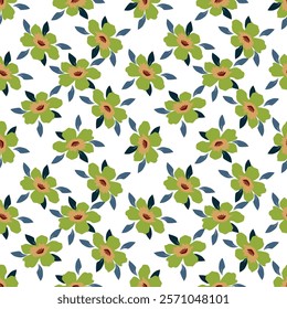 flower botanical pattern a bunch of flowers on background decorative