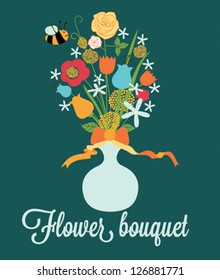 flower bouquet.