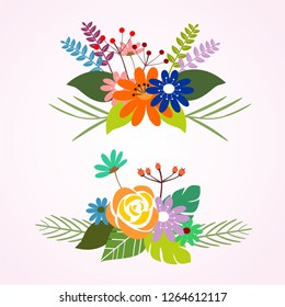 flower bouquet design 
