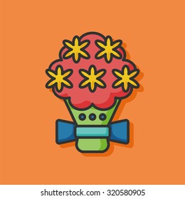 flower bouquet icon