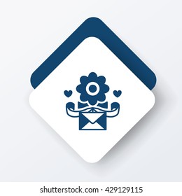 flower bouquet icon