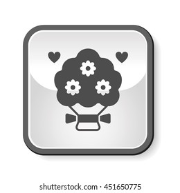 flower bouquet icon