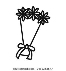 Ilustraciones de arreglos florales para Bodas y celebraciones