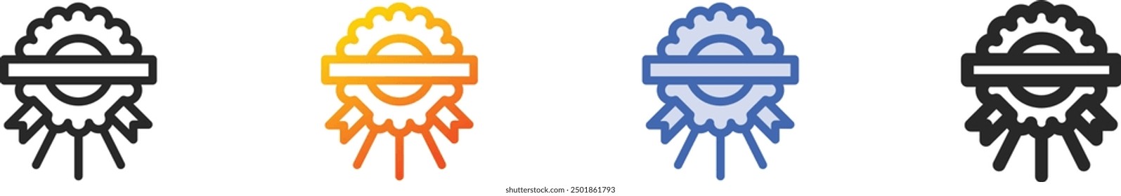 flower bouquet icon.Thin Linear, Gradient, Blue Stroke and bold Style Design Isolated On White Background
