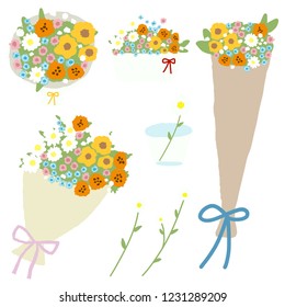 flower bouquet set