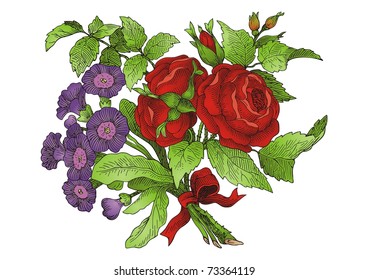 Flower Bouquet vector