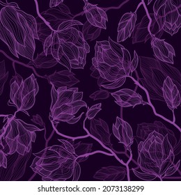 flower branch plant tree pattern illustration