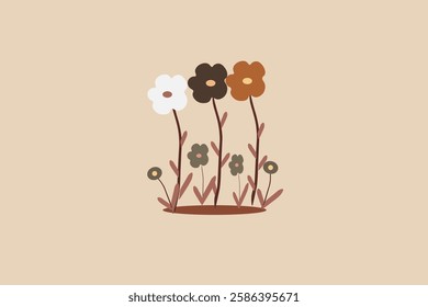 Flower With Branch Vector Image