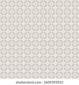 flower brown cement tiles, cute pattern, decorative seamless background