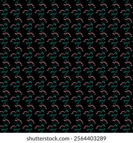 flower bud background pattern design