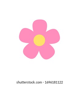 Icono de color de la barra de flor. Elementos vectoriales simples de color para las fiestas religiosas ui y ux, sitio web o aplicación móvil