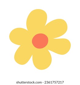 Ilustración del vector de iconos de la barra de flor