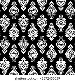 Flower buti design pattern for wallpaper, background, fabric print.