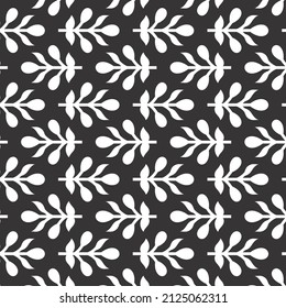 Blütenbuti-Muster. Trendy nahtlose Vektorgrafik-Blumenmuster. Endlos drucken. Stoff. Mauer. Papier. Oberflächendruck. Hintergrund, Textur, Verwendung von Fliesen.