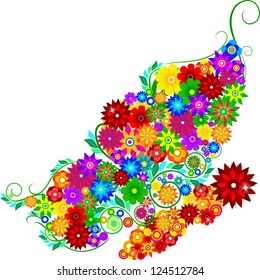 Flower butterfly