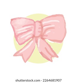 Flower and butterfly dash. Watercolor adorable pink collection. childish element. valentine design