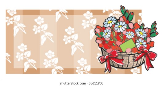 Flower card 01