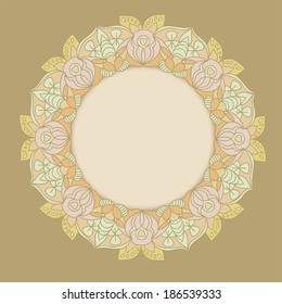 Flower card.