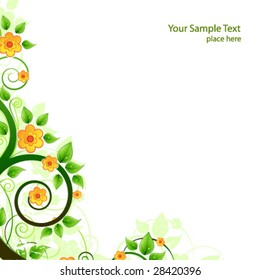 Flower card