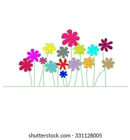 Flower card