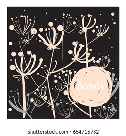 Flower card