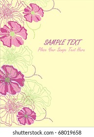 flower card