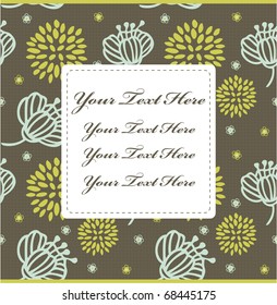 flower card