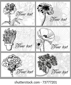 Flower card