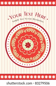 Flower card