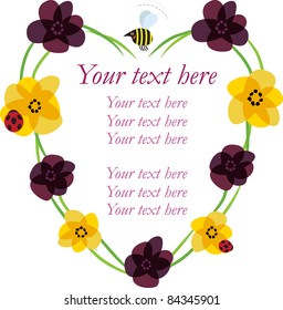 Flower card