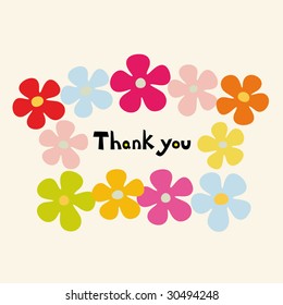 flower card design