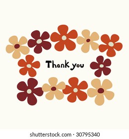 flower card design