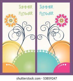 flower card set