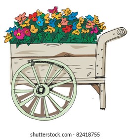 Flower Cart