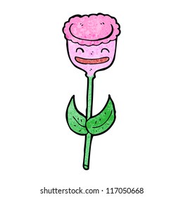 flower cartoon character