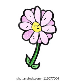 flower cartoon character