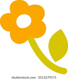 Flower Children Doodle Vector Illustration