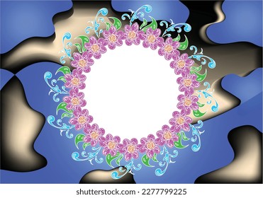 floraler Hintergrund 1
