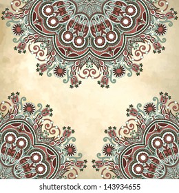 Traditional Motifs Dusty Color Tones Paisley Stock Illustration 2108859872